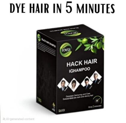 Black Hair Shampoo 10 In a Box